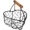 Кошик Clayre & Eef 6Y5485 чорний 17x17x19 см - стильне зберігання
