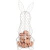 Clayre & Eef 6Y5535 Кошик Кролик білий 12x14x39 см