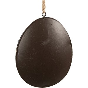 Clayre & Eef 6Y5577 Декоративная вешалка яйцо 10x2x8...