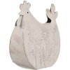 Clayre & Eef 6Y5579 Декоративна курка 15x6x14 см Біла - Сільський шарм