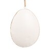 Clayre & Eef 6Y5582 Декоративне підвісне яйце бежеве 10х2х8 см Великдень