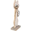 Clayre & Eef 6Y5594 Украшение Кот 21x8x38 см Белый