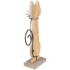 Clayre & Eef 6Y5594 Украшение Кот 21x8x38 см Белый