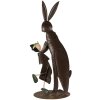 Clayre & Eef 6Y5597 Декоративный кролик белый 25x13x57 см