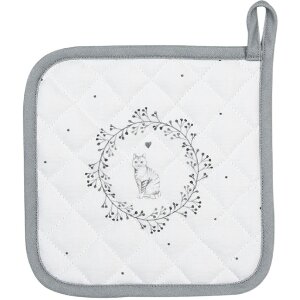 Clayre & Eef LGC45 Плед с кошачьим мотивом 20x20 см...