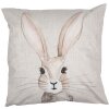 Декоративная подушка Clayre & Eef RUB22 Bunny Cushion Cover 45x45 Beige
