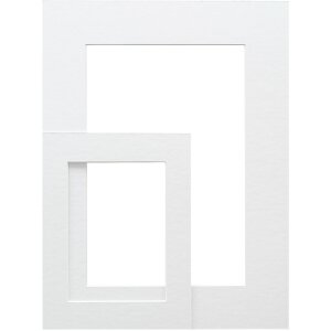 Deknudt SP111 passe-partout белый вырез 20x25 см