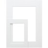 Deknudt SP111 passe-partout белый вырез 20x25 см