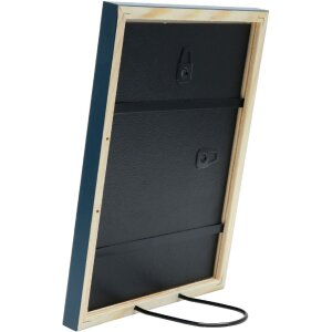 Deknudt S41JL6 Деревяна рамка синя 21x29.7 см - Елегантна фоторамка