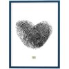 Deknudt S41JL6 Деревяна рамка синя 21x29.7 см - Елегантна фоторамка
