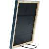 Deknudt S41JL6 Деревяна рамка синя 21x29.7 см - Елегантна фоторамка