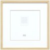Фоторамка Deknudt S43AH1 натуральное дерево 20x20 см с паспарту 13x13 см