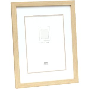 Deknudt S43AH1 Рамка для фото 18x24 см з паспарту натурального кольору