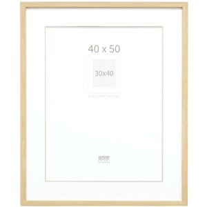 Фоторамка Deknudt S43AH1 цвет натурального дерева 40x50...
