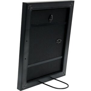 Deknudt S47BE2 Фоторамка серебристо-черный кант 18x24 см