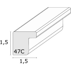 Рамка для картини Deknudt S47CJ1 масив дуба 40x60 см