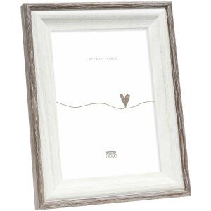 Deknudt S68VG2 Фоторамка бело-коричнево-серый кант 15x20 см