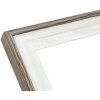 Deknudt S68VG2 Фоторамка бело-коричнево-серый кант 15x20 см
