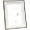 Deknudt S68VG2 Фоторамка бело-коричнево-серый кант 15x20 см