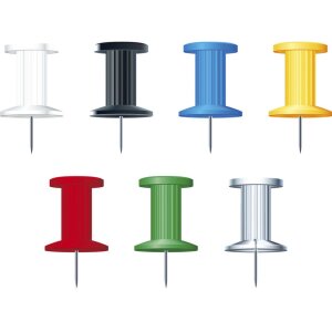 Шпильки для дошки Exacpta блістерна коробка 25 шт.