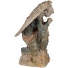 Clayre & Eef 5MG0043 Декоративный ангел Молитвенная поза Античный вид 41x45x65 см