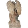 Clayre & Eef 5MG0043 Декоративный ангел Молитвенная поза Античный вид 41x45x65 см