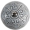 Clayre & Eef 65303 Дверна ручка Vintage Silver Ø 4x3/6 см Набір з 4 штук