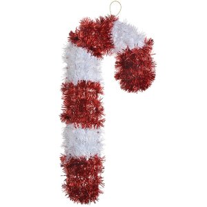 Clayre & Eef 65474 Украшение Candy Cane красно-белое...