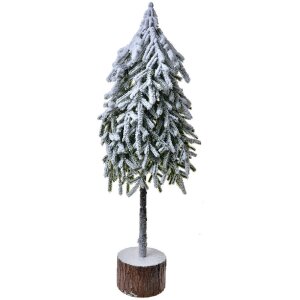 Clayre & Eef 65580 Ялинка штучна 20x15x53 см сніговий...