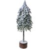 Clayre & Eef 65580 Ялинка штучна 20x15x53 см сніговий ефект