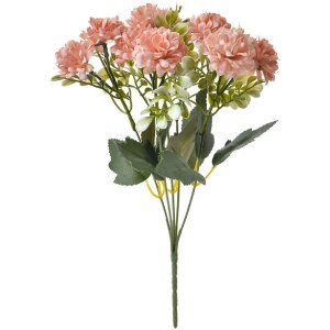 Clayre & Eef 6PL0263 Квітка штучна рожева 15x10x31 см