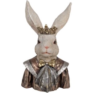Clayre & Eef 6PR4138 Кролик з короною 23x18x40 см