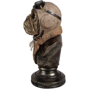 Clayre & Eef 6PR4142 Прикраса Бюст собаки 22x18x35 см...