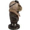 Clayre & Eef 6PR4142 Прикраса Бюст собаки 22x18x35 см Вінтажний стиль