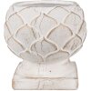 Горщик для квітів Clayre & Eef 6TE0511M білий Ø 18x17 см