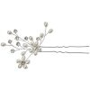 Juleeze JZHC0059 Шпилька для волосся срібляста 6x1x12 см