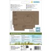 HERMA 2071 Многоцелевые этикетки 12x40 мм Silphie бумажные с постоянным клеем