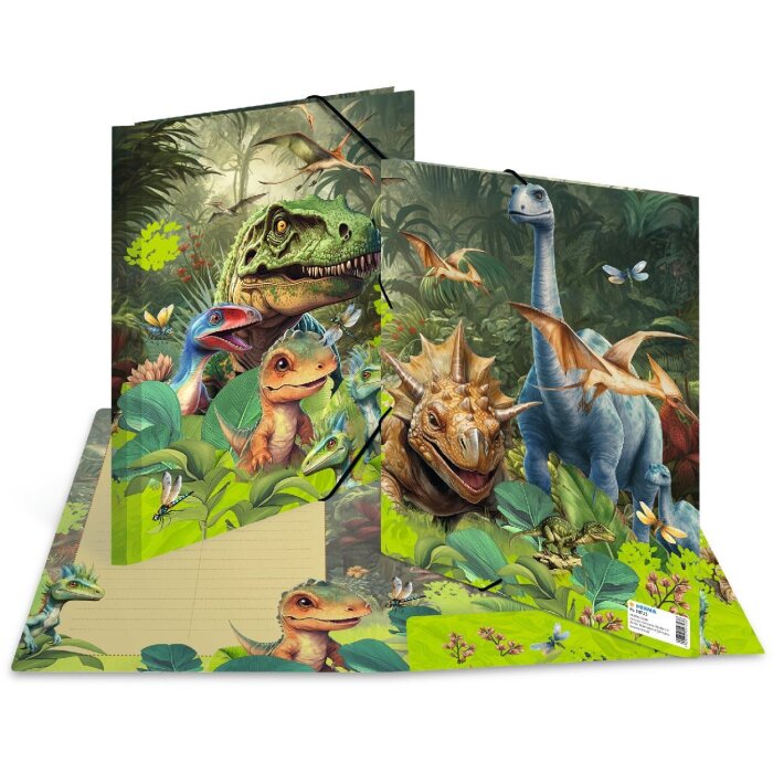 HERMA 19723 Картонная папка A4 Dino World