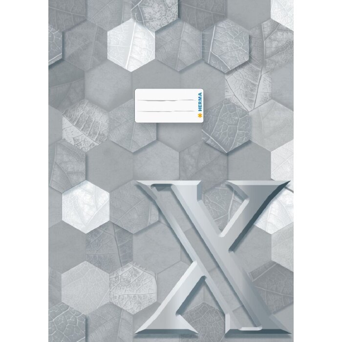 HERMA 20090 Протектор для буклетов картонный X A4 серый