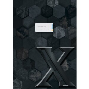 HERMA 20091 Захист для буклету картонний X A4 чорний