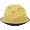 Clayre & Eef 6CE1815 Держатель для чайных ламп белый Ø 12x8 см фарфор стиль кантри