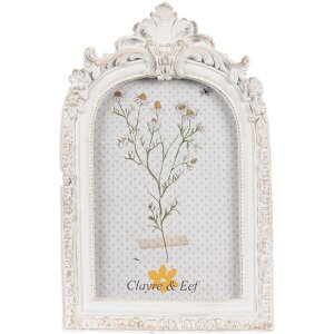 Фоторамка Clayre & Eef 2F1143 Біла 13x2x31 см 10x15 см