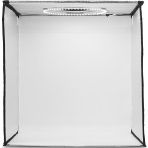 Hama Mobile Mini Photo Studio ToGo складний фотобокс зі світлодіодним кільцевим підсвічуванням 50x50см