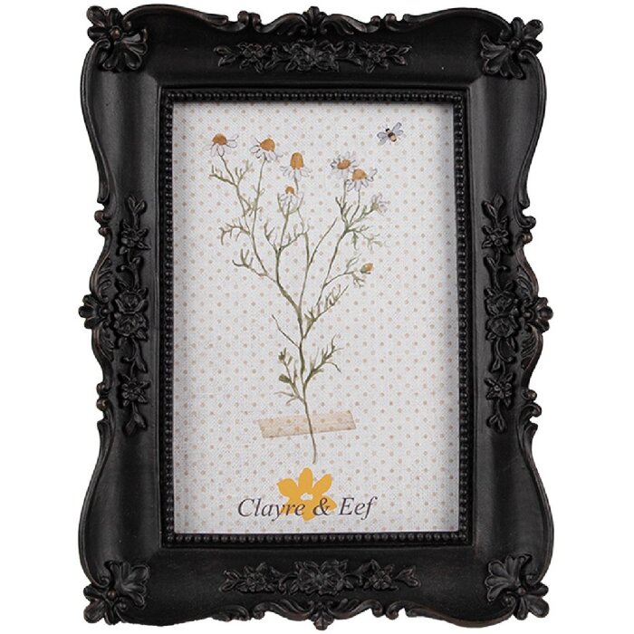 Рамка для картин Clayre & Eef 2F1152 чорна 15x2x20 см / 10x15 см
