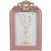 Фоторамка Clayre & Eef 2F1104 Рожеве срібло 16x2x23 см 13x18 см