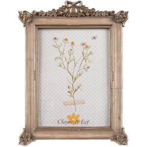 Clayre & Eef 2F1112 Фоторамка золотого цвета 18x2x24...