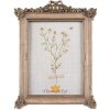 Clayre & Eef 2F1112 Фоторамка золотого цвета 18x2x24 см 13x18 см Романтика