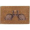 Килимок для дверей Clayre & Eef BSLCMC Romantic Brown 75x45x1 см