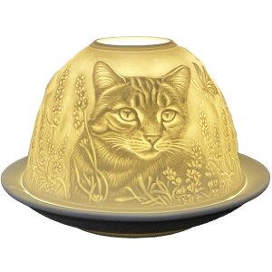 Clayre & Eef 6CE1807 Держатель для чайных ламп Кот...