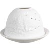 Clayre & Eef 6CE1814 Держатель для чайных ламп Звезды Ø 12x8 см белый